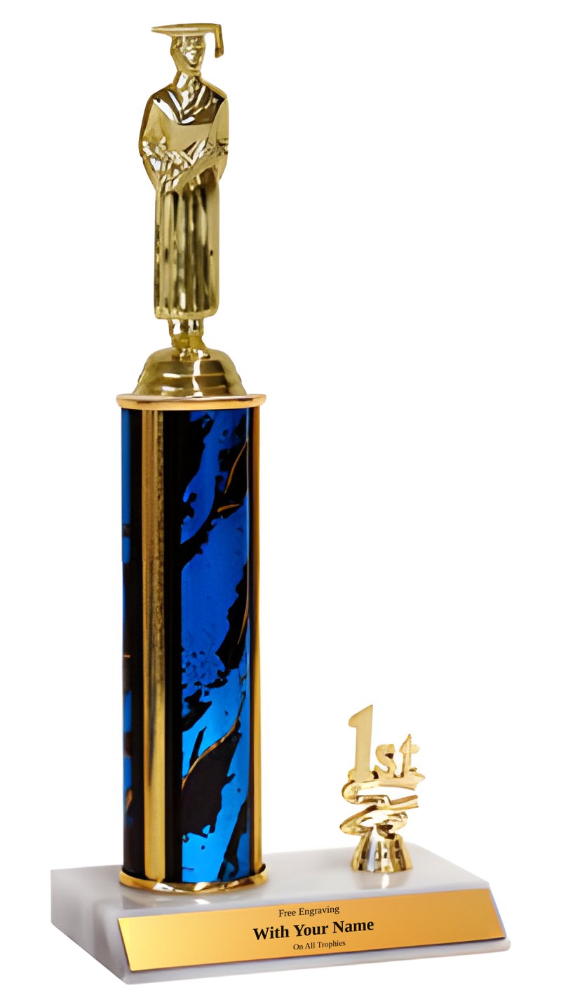 Graduation 1st, 2nd and 3rd Place Trophy