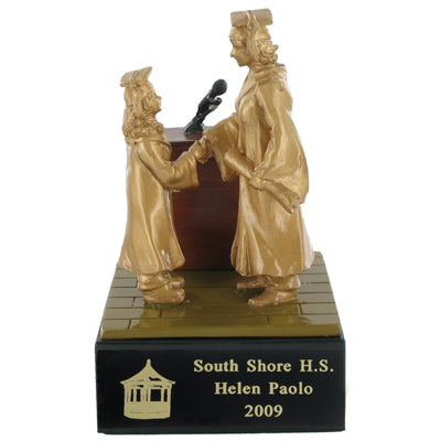 Girls Resin Graduation Trophy