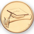 Graduation (505491) Litho Medal Insert