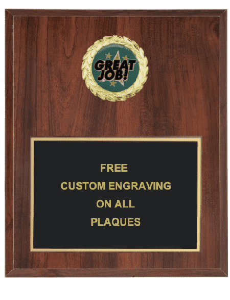 Great Job Insert Plaque
