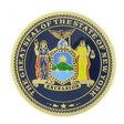Great Seal Of New York Medal Insert (Etched)