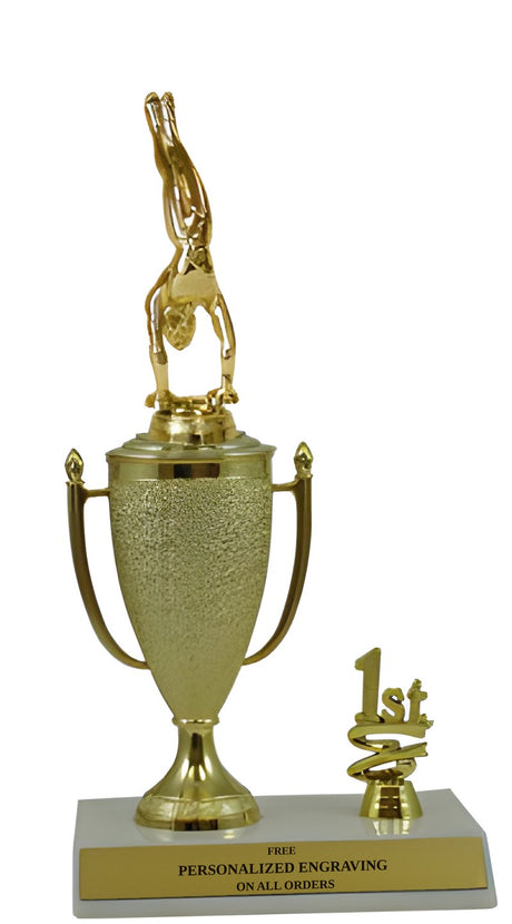 Gymnastics 1st, 2nd and 3rd Place Award Cup Trophy