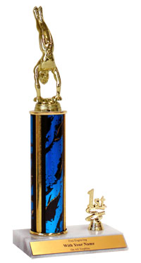 Gymnastics 1st, 2nd and 3rd Place Trophy
