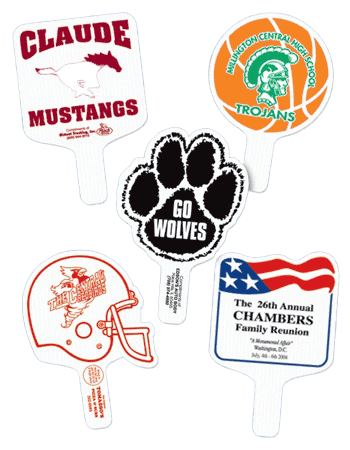 Hand Fans & Rally Signs