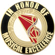 Honor Of Music Excellence Pin (BR Series)