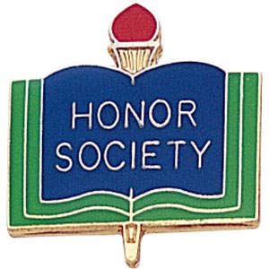 Honor Society Lapel Pin