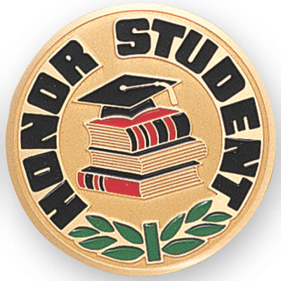 Honor Student Medal Insert (Etched)