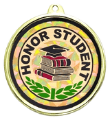 Colorful Honor Student Medal
