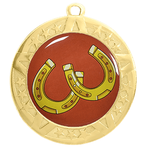 Horseshoes Gold Medal