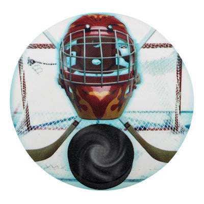 Ice Hockey Litho Medal Insert