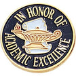 In Honor Of Academic Excellence Pin (BR Series)