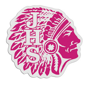 Indian (2) Mascot Badge