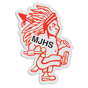 Indian Mascot Badge