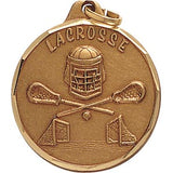 1 1/4" Lacrosse Medal