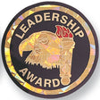 Leadership Award Mylar Decal Medal Insert