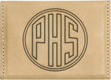 Leatherette Hard Business Card Case