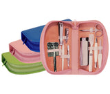 Leather Ladies Travel Kit With Shaver