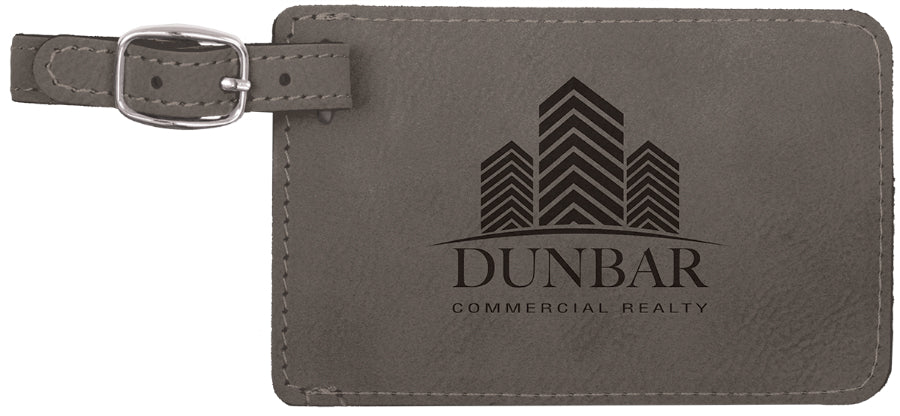 Laserable Leatherette Luggage Tag