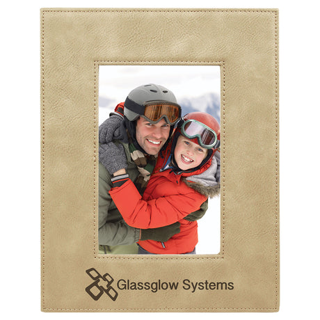 Custom Leatherette 4" x 6" Photo Frame