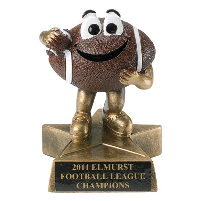 Football Little Buddy Resin Trophy