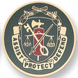 M.P. Regimental Crest Medal Insert (Etched)