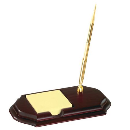 Mahogany Finished Note / Pen Set
