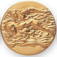 Men's Freestyle Swimming Medal Insert