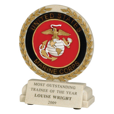 Marine Corps Cast Stone Trophy