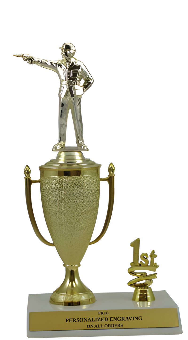 Marksman 1st, 2nd and 3rd Place Award Cup Trophy