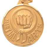 1 1/4" Martial Arts Medal