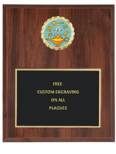 Math Insert Plaque
