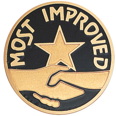Most Improved Medal Insert (Etched)