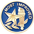 Most Improved Lapel Pin (BR Series)