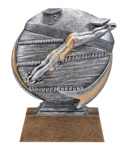 Girls Motion Xtreme 500 Swimming Trophy