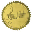 Music Certificate Seal