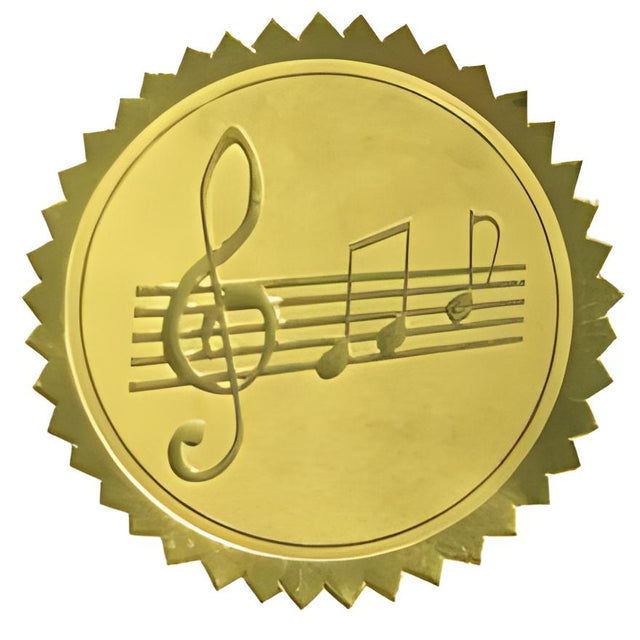 Music Certificate Seal