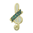 Clef Pin with Band Inscription