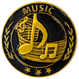 Music Premium Lapel Pin
