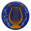 Music Lyre 2" Epoxy Insert