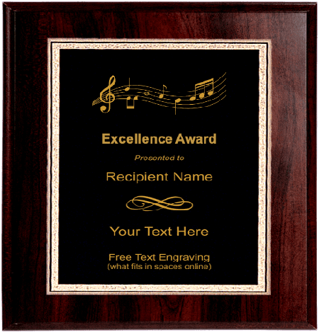 Music Plaque