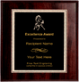 Mustang Mascot Plaque