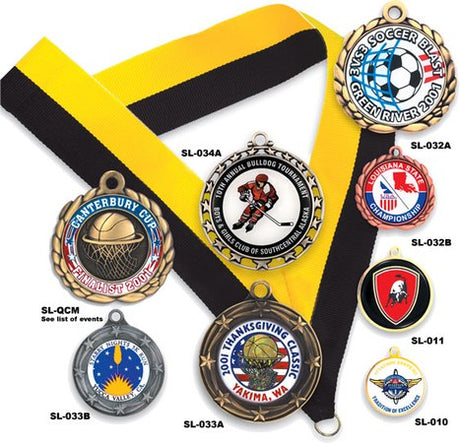 Custom Mylar Insert Medal