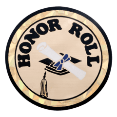 Honor Roll Mylar Decal Medal Insert