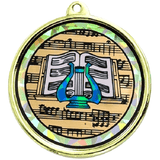 Mylar Music Award Medal
