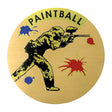 Paintball Mylar Decal Medal Insert