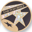 Star Performer Mylar Decal Medal Insert