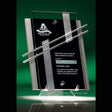 Nova Suspended Glass Plaque
