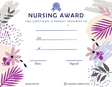 Nursing Award Certificate - Free Template