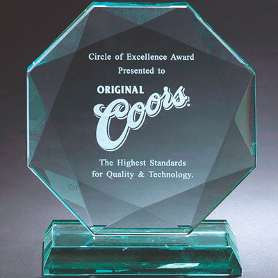 Optical Cut Crystal Award