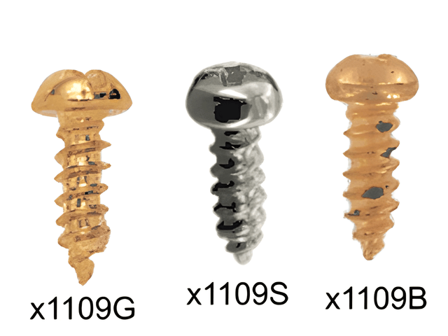 Optional - Bag of 100 1/4" Screws